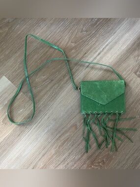 Hobo Maisy Ivy Crossbody Bag Green NWT Genuine Leather